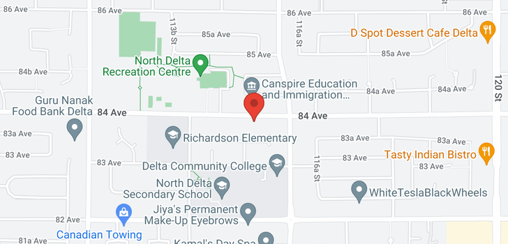 map of 6 11530 84 AVENUE